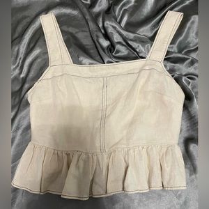 Tan tank size small